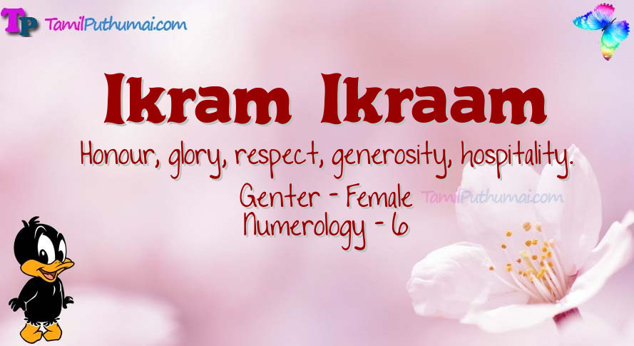 Ikram  Ikraam-babyname-meaning